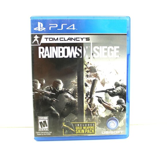 Tom Clancy's Rainbow Six Siege (PlayStation 4, 2015) PS4 Game & Case Tested! - Picture 1 of 6